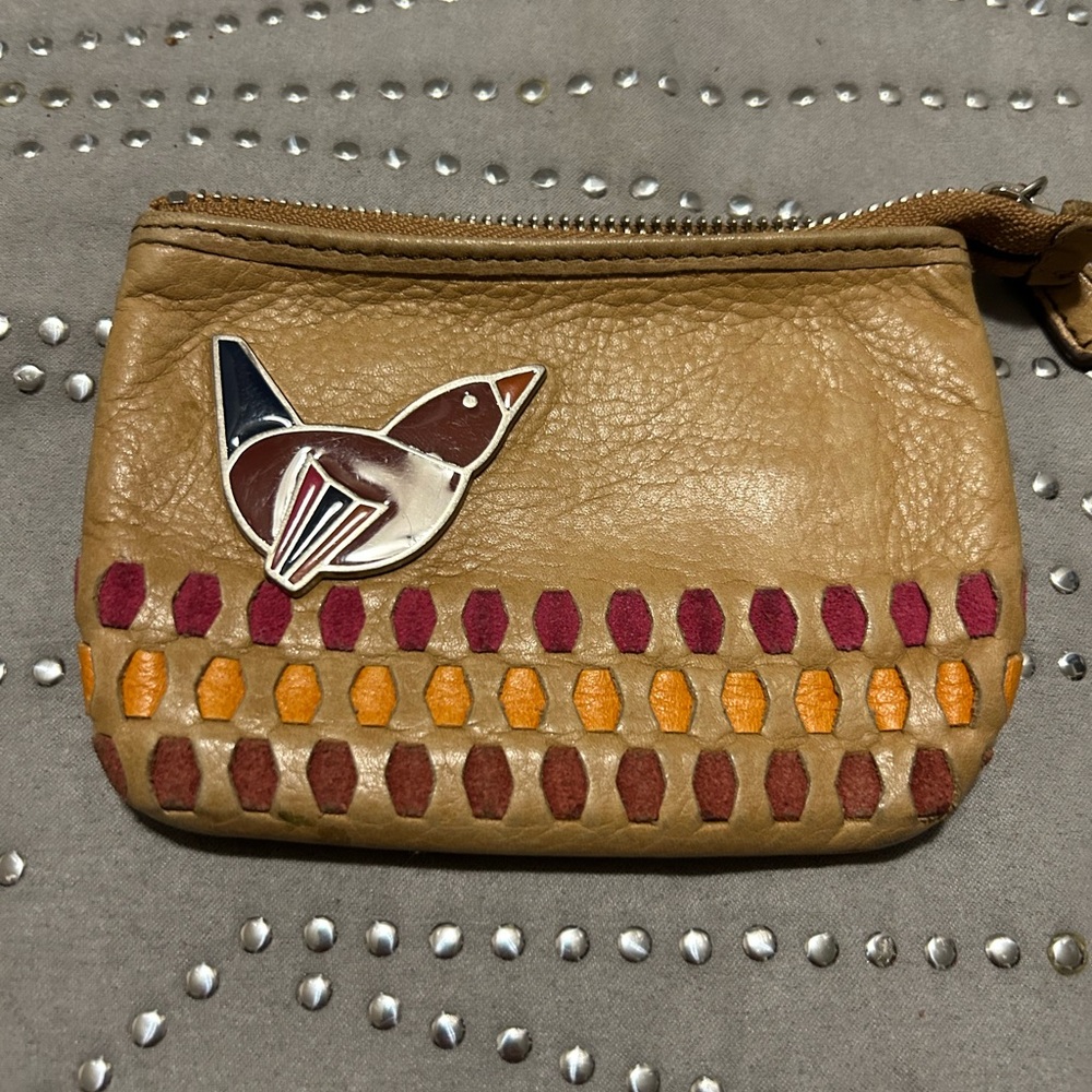 Fossil Tan Leather ID Holder